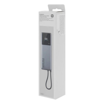 Внешний аккумулятор Xiaomi 165W Power Bank 10000 mAh (BHR9361GL) серый
