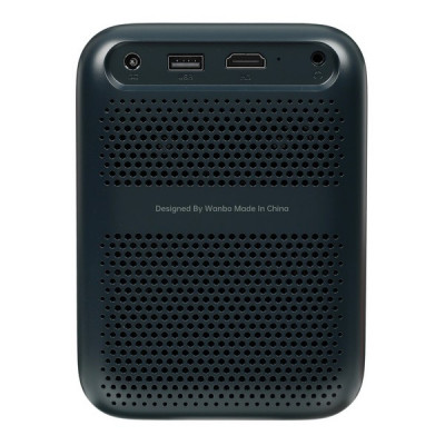 Проектор Wanbo Projector T2 Max New (Android 9.0, 1+16G, 1080P, 4К декодирование) темно-синий