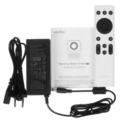 Проектор Wanbo Projector T2 Max New (Android 9.0, 1+16G, 1080P, 4К декодирование) темно-синий