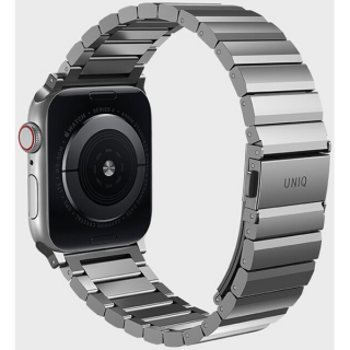 Браслет Uniq Strova Strap Link Steel для Apple Watch 42/44/45 мм (44MM-STRVSIL), серебристый