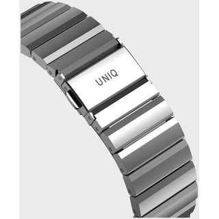 Браслет Uniq Strova Strap Link Steel для Apple Watch 42/44/45 мм (44MM-STRVSIL), серебристый