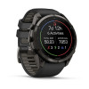 Garmin Fenix 9 Pro 51 мм inReach Carbon Gray DLC Titanium with Black/Pebble Gray Silicone Band (010-04337-10)