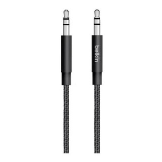 Аудиокабель Belkin Mixit 3.5 mm - 3.5 mm 1,2 м (AV10164bt04-BLK) Black