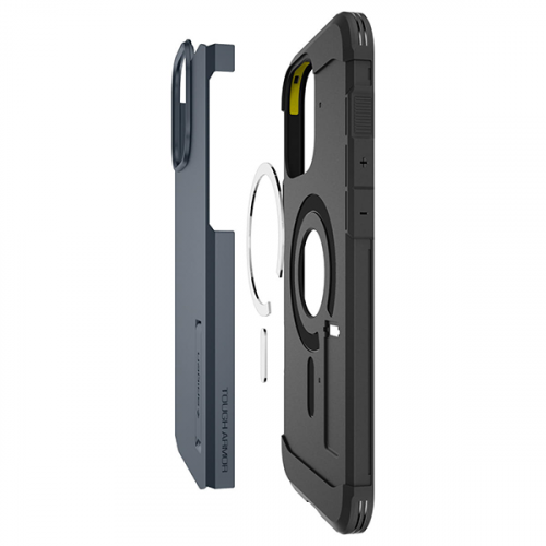 Чехол Spigen Tough Armor для iPhone 16 Pro Max (ACS08014) темно-синий (Metal Slate)
