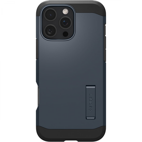 Чехол Spigen Tough Armor для iPhone 16 Pro Max (ACS08014) темно-синий (Metal Slate)
