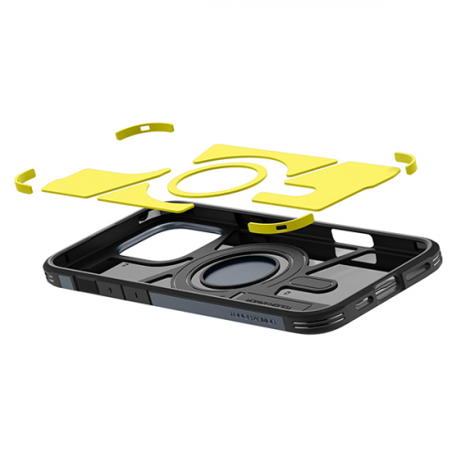 Чехол Spigen Tough Armor для iPhone 16 Pro Max (ACS08014) темно-синий (Metal Slate)