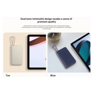Внешний аккумулятор Xiaomi Power Bank 20000mAh (BHR8975GL) Blue