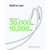 Кабель Belkin BoostCharge Braided USB-A - USB Type-C 2м (CAB002bt2MWH) White