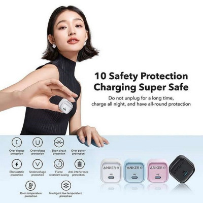 Сетевое зарядное устройство Anker Zolo Wall Charger 30W (A2698L11/A2698G11) Black