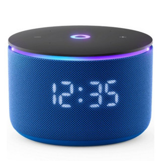 Умная колонка Яндекс Станция Мини 3 Про с Алисой, Zigbee, 18 Вт, синий (YNDX-00059BLU)