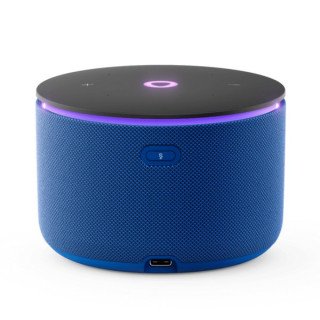 Умная колонка Яндекс Станция Мини 3 Про с Алисой, Zigbee, 18 Вт, синий (YNDX-00059BLU)