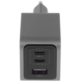 Сетевое зарядное устройство Ugreen X755 Nexode Pro 65W 3-Port GaN (25871) серый