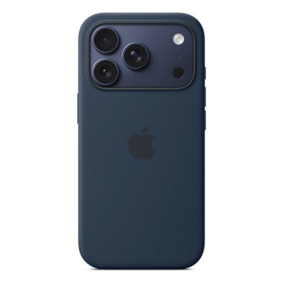 Чехол Apple Silicone Case для iPhone 17 Pro с MagSafe (MGFH4) Midnight