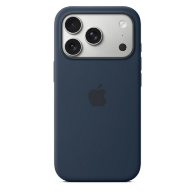 Чехол Apple Silicone Case для iPhone 17 Pro с MagSafe (MGFH4) Midnight