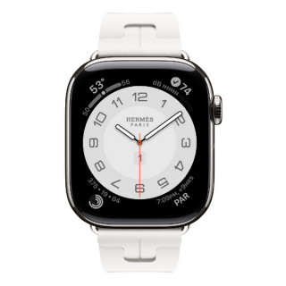 Apple Watch Series 11 Hermes 42 mm Kilim Single Tour Blanc