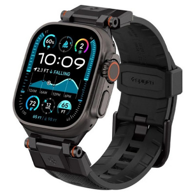 Ремешок Spigen DuraPro Armor для Apple Watch 44/45/46/49 мм (AMP09229) Black Edition