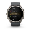 Garmin Fenix 9 Pro 51 мм inReach Titanium with Graphite/Black Silicone Band (010-04337-20)