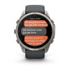 Garmin Fenix 9 Pro 51 мм inReach Titanium with Graphite/Black Silicone Band (010-04337-20)