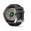 Garmin Fenix 9 Pro 51 мм inReach Titanium with Graphite/Black Silicone Band (010-04337-20)