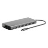 Хаб Belkin Connect Universal USB-C 8-in-1 Dual Display Core Hub (INC015BTSGY-CZ) Space Gray