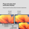 Хаб Belkin Connect Universal USB-C 8-in-1 Dual Display Core Hub (INC015BTSGY-CZ) Space Gray