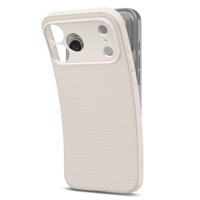 Чехол Spigen Liquid Air для iPhone 18 Pro Max / 17 Pro Max (ACS12114) Natural Titanium