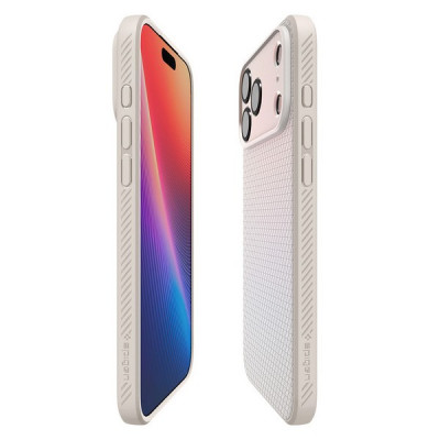 Чехол Spigen Liquid Air для iPhone 18 Pro Max / 17 Pro Max (ACS12114) Natural Titanium