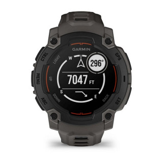 Умные часы Garmin Instinct E 45 mm Black with Charcoal Band (010-02933-00)