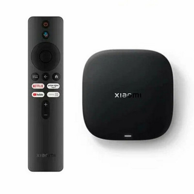 ТВ-приставка Xiaomi Mi TV Box S 3rd Gen 4K Ultra-HD (MDZ-32-AA) черный