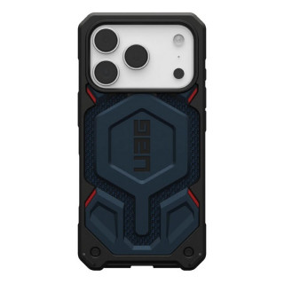 Чехол UAG Monarch Pro для iPhone 17 Pro 6.3" (114513113955) синий (Kevlar-Mallard)