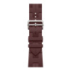 Apple Watch Series 11 Hermes 42 mm Kilim Single Tour Bordeaux