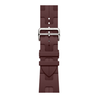 Apple Watch Series 11 Hermes 42 mm Kilim Single Tour Bordeaux