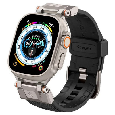 Ремешок Spigen DuraPro Armor для Apple Watch 44/45/46/49 мм (AMP06065) Fabric Black