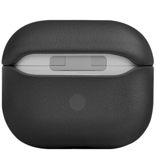 Чехол Uniq Terra Genuine Leather with wrist strap (AIRPODS(2021)-TERBLK) для AirPods 3, черный