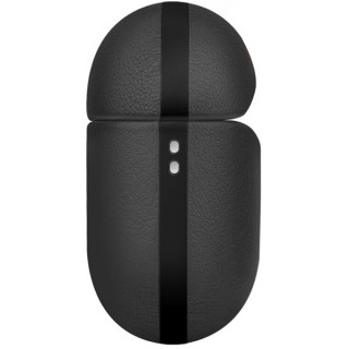 Чехол Uniq Terra Genuine Leather with wrist strap (AIRPODS(2021)-TERBLK) для AirPods 3, черный