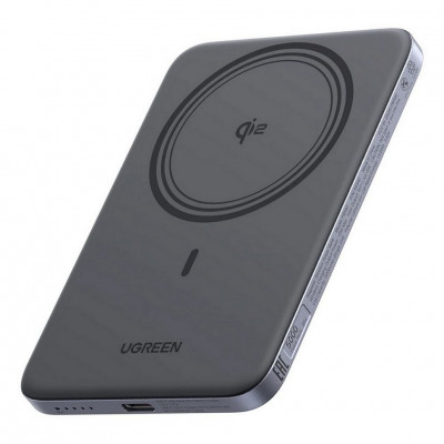 Внешний аккумулятор Ugreen PB580 MagFlow Air Ultra-Slim 5000mAh (75984B) Space Grey