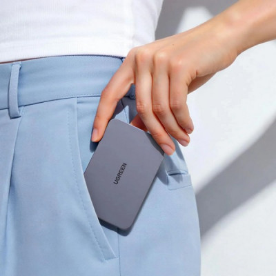 Внешний аккумулятор Ugreen PB580 MagFlow Air Ultra-Slim 5000mAh (75984B) Space Grey
