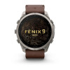 Garmin Fenix 9 Pro 51 мм inReach Titanium with Walnut Leather Band (010-04337-40)