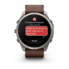 Garmin Fenix 9 Pro 51 мм inReach Titanium with Walnut Leather Band (010-04337-40)