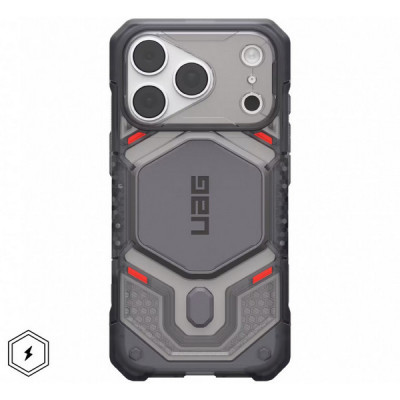 Чехол UAG Monarch Pro Veil MagFit для iPhone 18 Pro/17 Pro 6.3" (114569113190) Ash