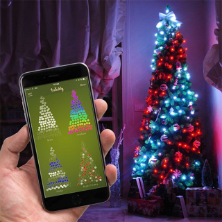 Smart LED гирлянда Twinkly Strings RGB 400 32м (TWS400STP-BEU)