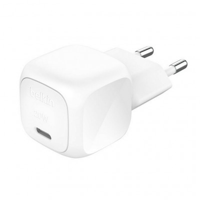 Сетевое зарядное устройство Belkin Compact USB-C Wall Charger 20 Вт (WCA009kqWH) White