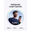 Внешний аккумулятор Ugreen PB562 Magnetic Wireless Power Bank 10000mAh (55140) серый космос