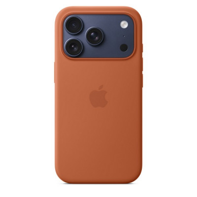 Чехол Apple Silicone Case для iPhone 17 Pro с MagSafe (MGFJ4) Terra Cotta