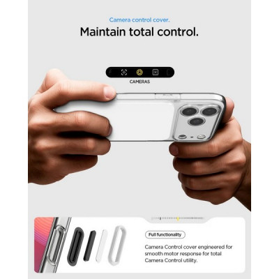 Чехол Spigen Ultra Hybrid T (MagFit) для iPhone 17 Pro (ACS10077) White
