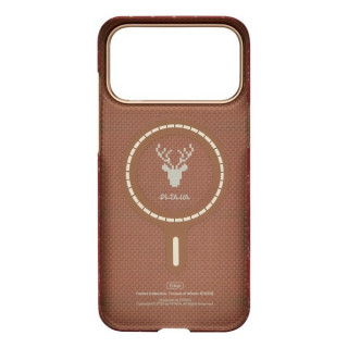Чехол Pitaka Threads of Winter (Ultra-Slim) Case для iPhone 17 Pro Max 6.9" (CP1702BPM) Scarlett