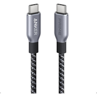 Кабель Anker Prime USB-C- USB-C 1м 240W Upcycled Braided Nylon (A88E2011) Black​​