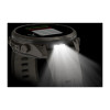 Garmin Fenix 9 Pro 47 мм Solar Titanium with Pebble Gray/Silver Gray Silicone Band (010-04338-05)