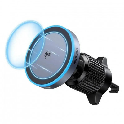 Автомобильное беспроводное зарядное устройство Ugreen W708 15W Qi2 (35970)