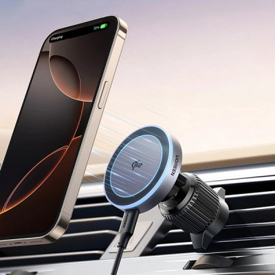 Автомобильное беспроводное зарядное устройство Ugreen W708 15W Qi2 (35970)